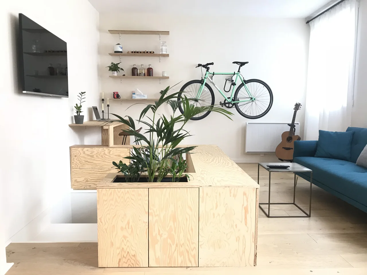 Les espaces réaménagés